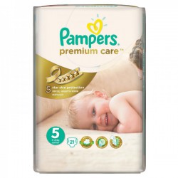 Подгузники 21 шт. Pampers премиум джуниор 11-25 кг р. 5